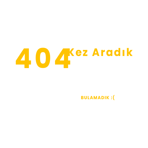 404 bulunamadı